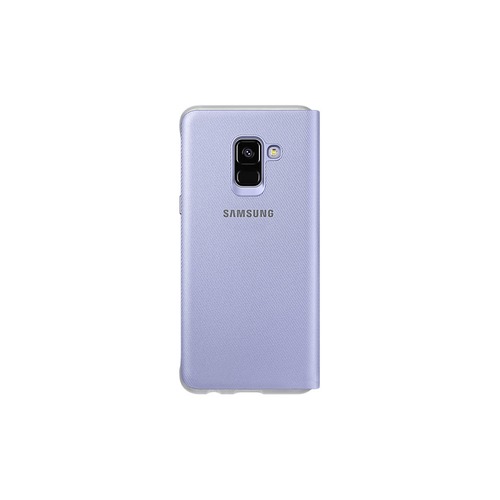 

Чехол (флип-кейс) SAMSUNG Neon Flip Cover, для Samsung Galaxy A8, фиолетовый [ef-fa530pvegru]