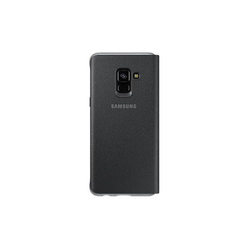 

Чехол (флип-кейс) SAMSUNG Neon Flip Cover, для Samsung Galaxy A8, черный [ef-fa530pbegru]