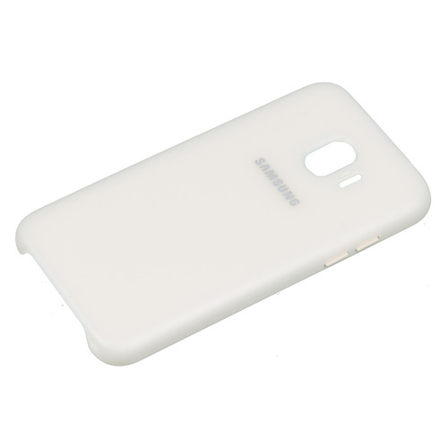 

Чехол (клип-кейс) SAMSUNG Dual Layer Cove, для Samsung Galaxy J2 (2018), золотистый [ef-pj250cfegru]