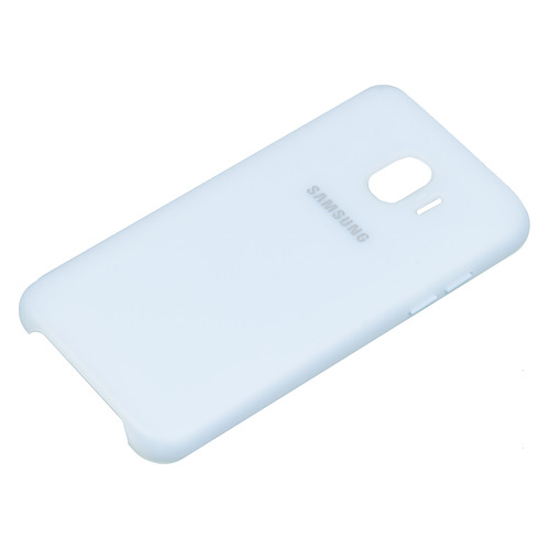 

Чехол (клип-кейс) SAMSUNG Dual Layer Cove, для Samsung Galaxy J2 (2018), голубой [ef-pj250clegru]
