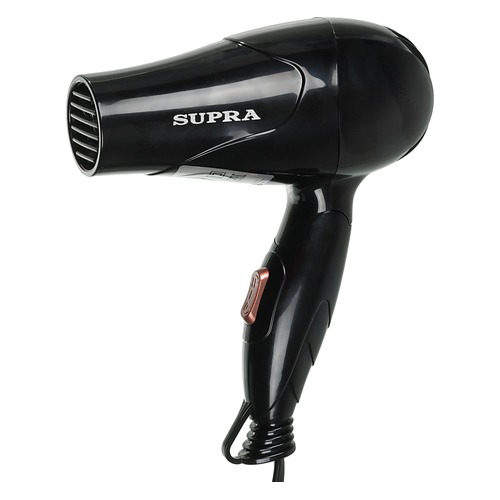 

Фен SUPRA PHS-1002S, 1000Вт, черный