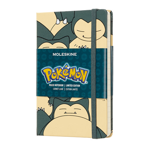 

Блокнот MOLESKINE Limited Edition, 192стр, в линейку [lepomm710sl, Pokemon