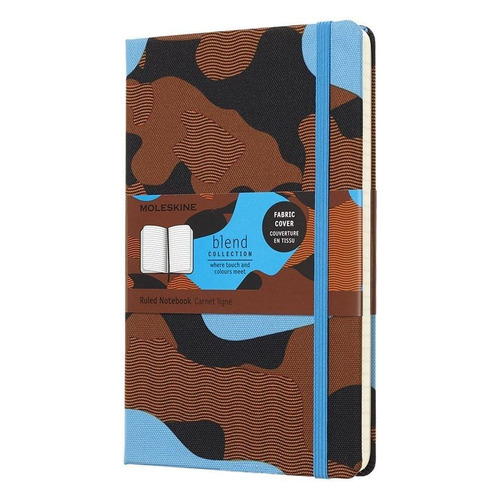 

Блокнот MOLESKINE Limited Edition, 240стр, в линейку [lcbd03qp060camoc2, BLEND LGH