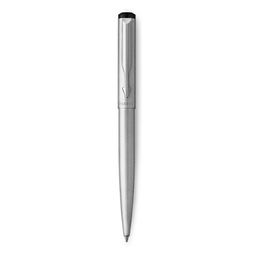 

Ручка шариков. Parker Vector Steel K03 (2025445) Stainless Steel CT M синие подар.кор., Steel K03
