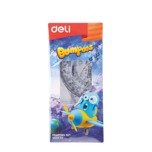 

Набор линеек Deli EG00803, пластик, 15см, прозрачный, пластиковый пакет с европодв. 24 шт./кор., EG00803