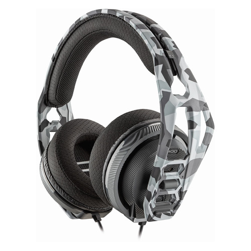 

Гарнитура игровая Plantronics Nacon 400HS Artic Camo RIG, для компьютера и игровых консолей, мониторные, белый / камуфляж [210681-05], Черный, Nacon 400HS Artic Camo RIG