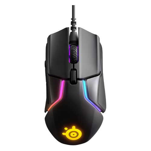 

Мышь SteelSeries Rival 600, игровая, оптическая, проводная, USB, черный [62446], 600