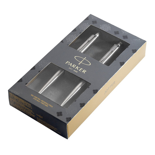 

Набор Parker Jotter Core KB61 (2020376) Stainless Steel CT ручка шариковая/карандаш механический 0.5