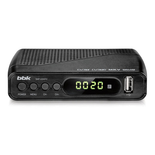 

Ресивер DVB-T2 BBK SMP145HDT2, темно-серый