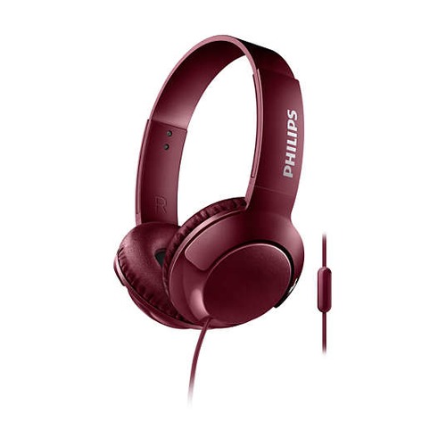 

Наушники с микрофоном PHILIPS SHL3075RD, 3.5 мм, накладные, красный [shl3075rd/00]