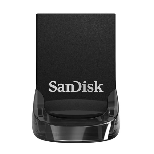 фото Флешка usb sandisk ultra fit 256гб, usb3.1, черный [sdcz430-256g-g46]