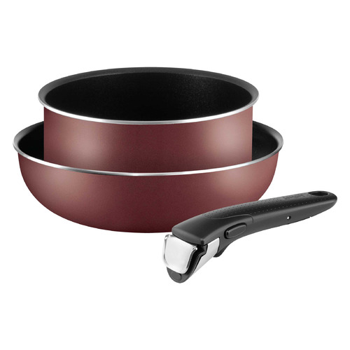 фото Набор посуды tefal ingenio red 04175830, 3 предмета