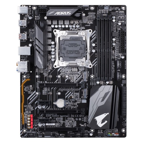 

Материнская плата GIGABYTE X299 AORUS Gaming, LGA 2066, Intel X299, ATX, Ret