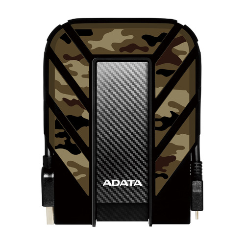 

Внешний жесткий диск A-DATA DashDrive Durable HD710M Pro, 2Тб, черный/зеленый [ahd710mp-2tu31-ccf]