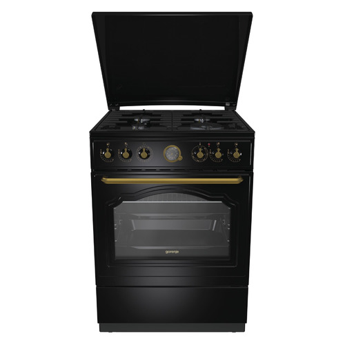 

Газовая плита GORENJE K62CLB, электрическая духовка, антрацит