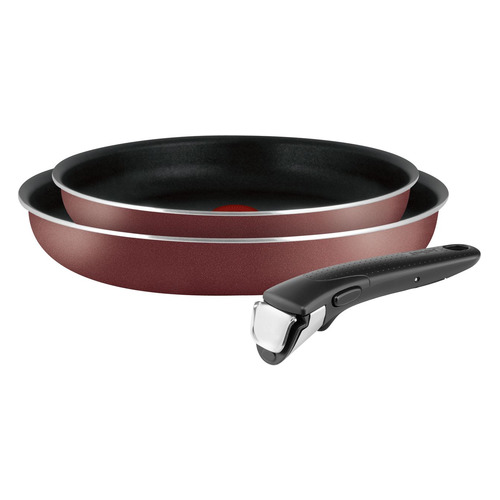 фото Набор сковород tefal ingenio red 04175820, 3 предмета