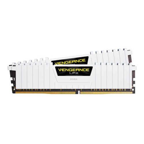 фото Модуль памяти corsair vengeance lpx cmk16gx4m2b3000c15w ddr4 - 2x 8гб 3000, dimm, ret