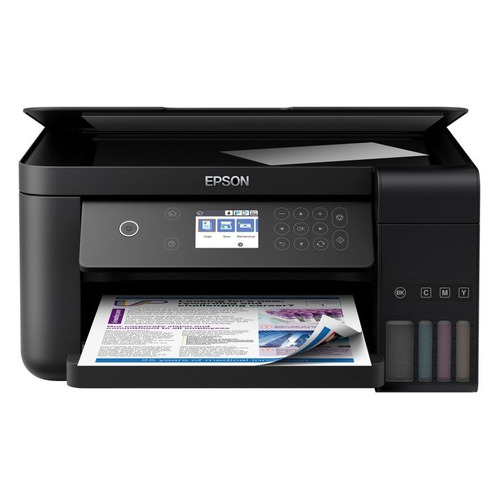 

МФУ струйный Epson L6160, A4, цветной, струйный, черный [c11cg21404], L6160