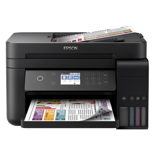 

МФУ струйный Epson L6170, A4, цветной, струйный, черный [c11cg20404], L6170