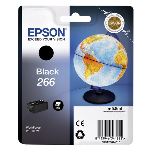 

Картридж Epson T266, черный / C13T26614010, T266