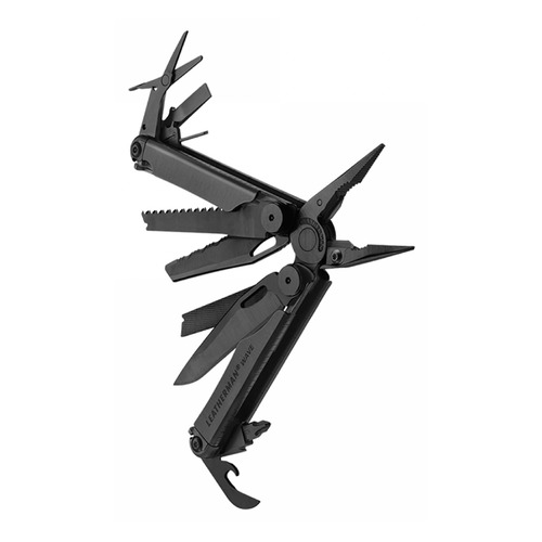 фото Мультитул leatherman wave plus, 17 функций, черный [832526]