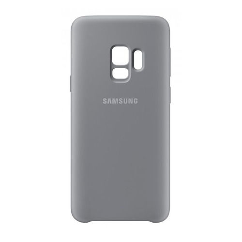 Чехол (клип-кейс) SAMSUNG Silicone Cover, для Samsung Galaxy S9, серый [ef-pg960tjegru]