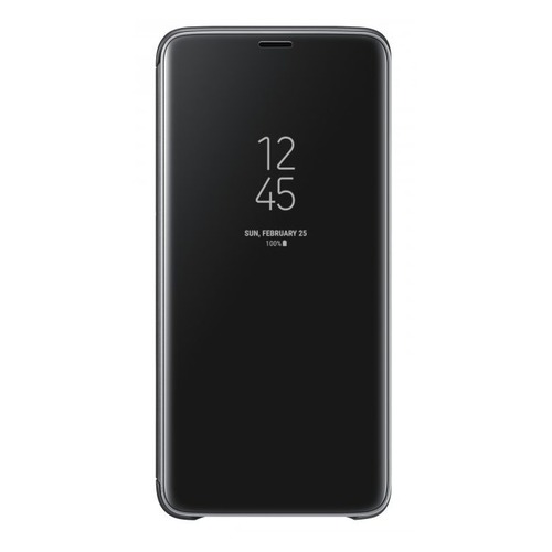 

Чехол (флип-кейс) SAMSUNG Clear View Standing, для Samsung Galaxy S9+, черный [ef-zg965cbegru]