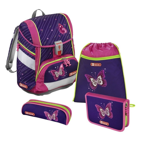 

Ранец Step By Step 2in1 Shiny Butterfly 4 предмета, Shiny Butterfly