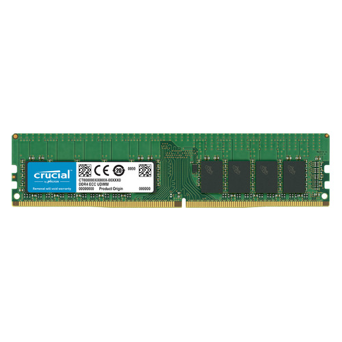 

Память DDR4 Crucial CT16G4WFD8266 16Gb DIMM ECC U PC4-21300 CL19 2666MHz