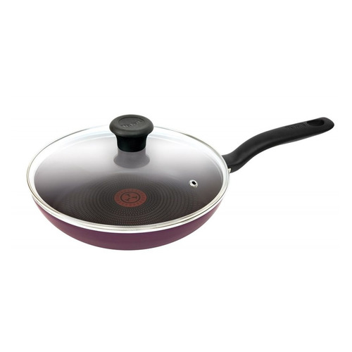 

Мультисковорода Tefal Cook Right 04166926, 26см, с крышкой, сиреневый [9100023412], 04166926
