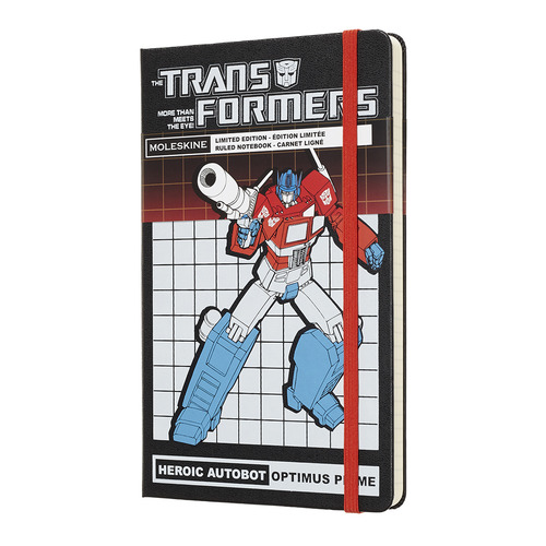 

Блокнот MOLESKINE Limited Edition, 240стр, в линейку [letfqp060op], TRANSFORMERS