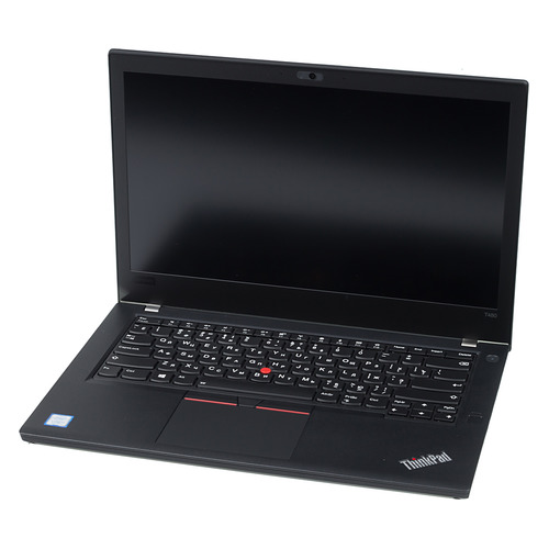 фото Ноутбук lenovo thinkpad t480, 14", ips, intel core i7 8550u 1.8ггц, 16гб, 512гб ssd, intel uhd graphics 620, windows 10 professional, 20l5000art, черный