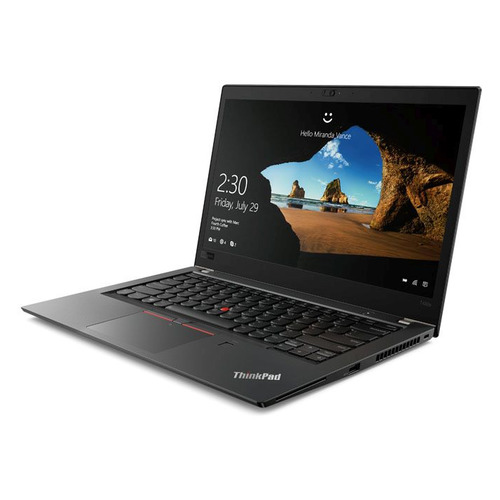 фото Ноутбук lenovo thinkpad t480s, 14", ips, intel core i5 8250u 1.6ггц, 8гб, 256гб ssd, intel uhd graphics 620, windows 10 professional, 20l7001srt, черный