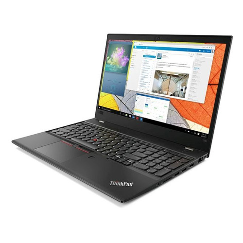 фото Ноутбук lenovo thinkpad t580, 15.6", ips, intel core i5 8250u 1.6ггц, 8гб, 16гб intel optane, 1000гб, intel uhd graphics 620, windows 10 professional, 20l9001xrt, черный