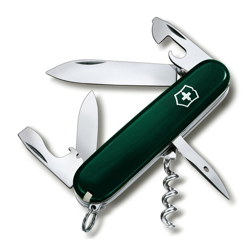 фото Складной нож victorinox spartan, 12 функций, темно-зеленый