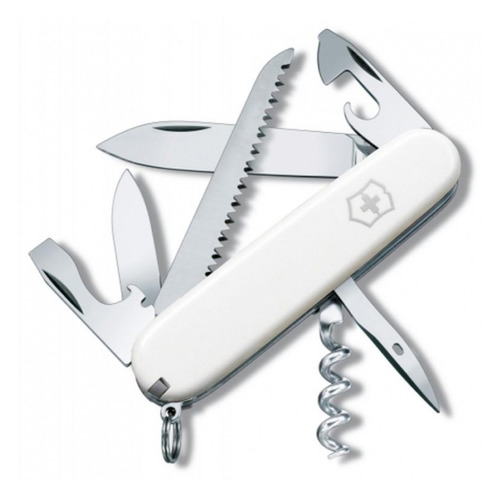 

Складной нож Victorinox Camper, функций: 13, 91мм, белый , коробка картонная [1.3613.7r], Camper