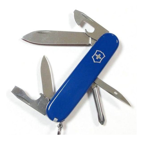 фото Складной нож victorinox tinker, 12 функций, 91мм, синий