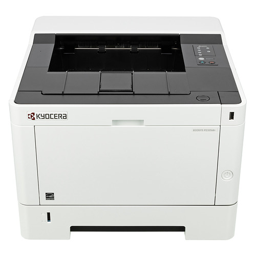 

Принтер лазерный Kyocera Ecosys P2335dn черно-белый, цвет: белый [1102vb3ru0], P2335dn