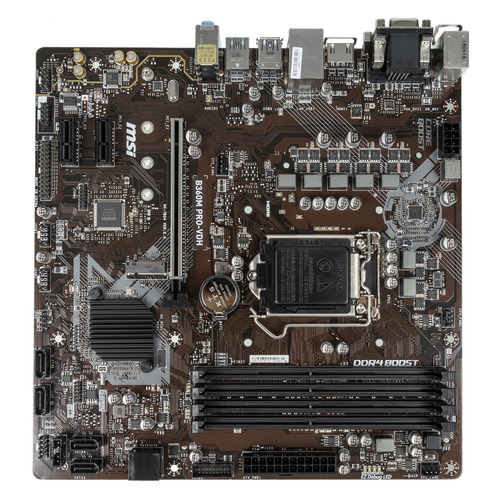 

Материнская плата MSI B360M PRO-VDH, LGA 1151v2, Intel B360, mATX, Ret