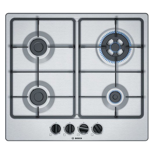 

Варочная панель BOSCH PGH6B5B60R, независимая, нержавеющая сталь