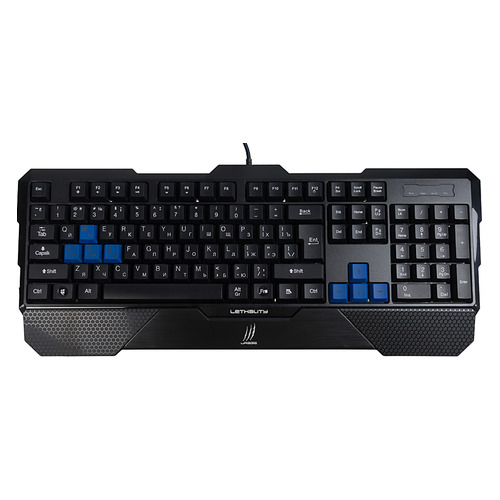 

Клавиатура HAMA uRage Lethality, USB, c подставкой для запястий, черный [r1113710], uRage Lethality