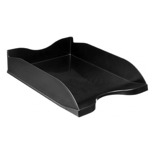 

Лоток горизонтальный СТАММ Люкс ОФ888, 70x350x255, пластик, черный, ОФ888