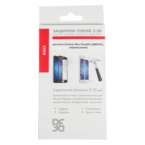 

Защитное стекло для экрана DF aColor-14 для Asus ZenFone Max Plus M1 ZB570TL, 1 шт, черный [df acolor-14 (black)]