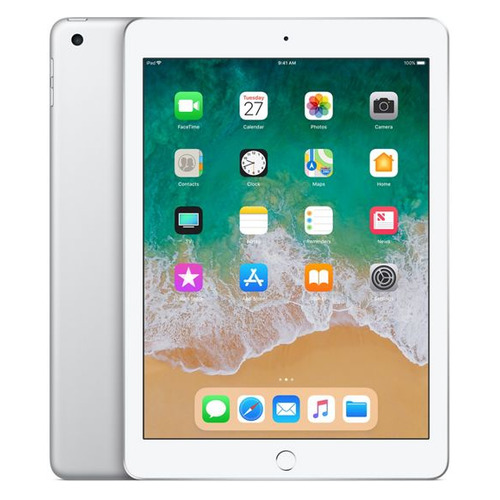 фото Планшет apple ipad 2018 32gb wi-fi + cellular mr6p2ru/a, 2gb, 32gb, 3g, 4g, ios серебристый