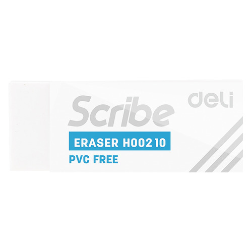 

Упаковка ластиков Deli Scribe Scribe, 54х20х10мм , белый [eh00210] 20 шт./кор., Scribe