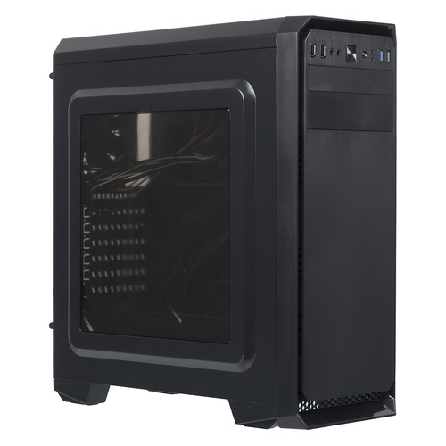 

Корпус ATX FORMULA FA-503B, Midi-Tower, 500Вт, черный