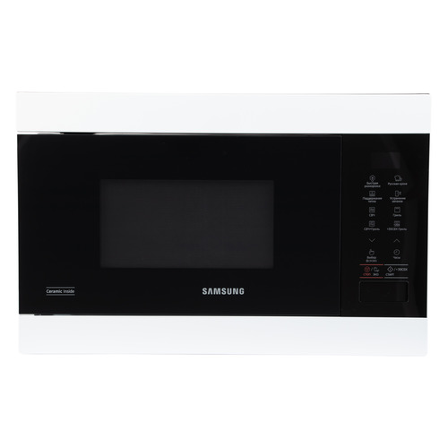 фото Микроволновая печь samsung mg22m8054aw/bw 22л. 1300вт белый (встраиваемая)