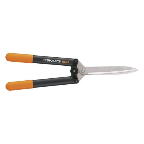 

Ножницы для живой изгороди Fiskars PowerLever HS52 черный/оранжевый (1001564), HS52