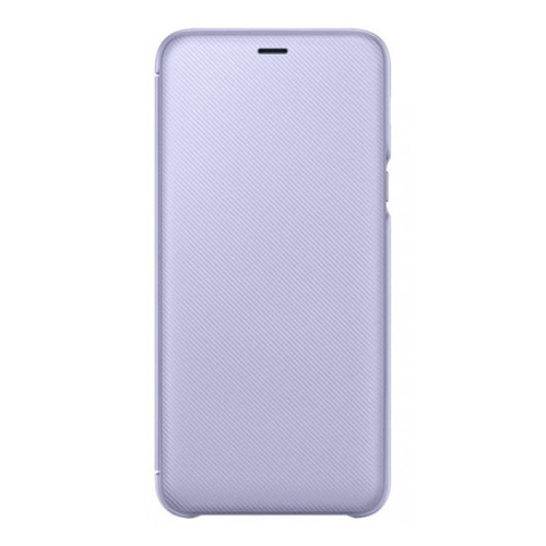 

Чехол (флип-кейс) SAMSUNG Wallet Cover, для Samsung Galaxy A6+ (2018), фиолетовый [ef-wa605cvegru]