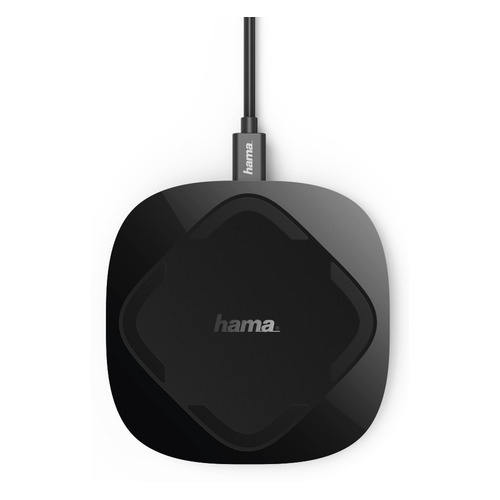 

Беспроводное зарядное устройство HAMA QI-FC 5, 1.0A, черный